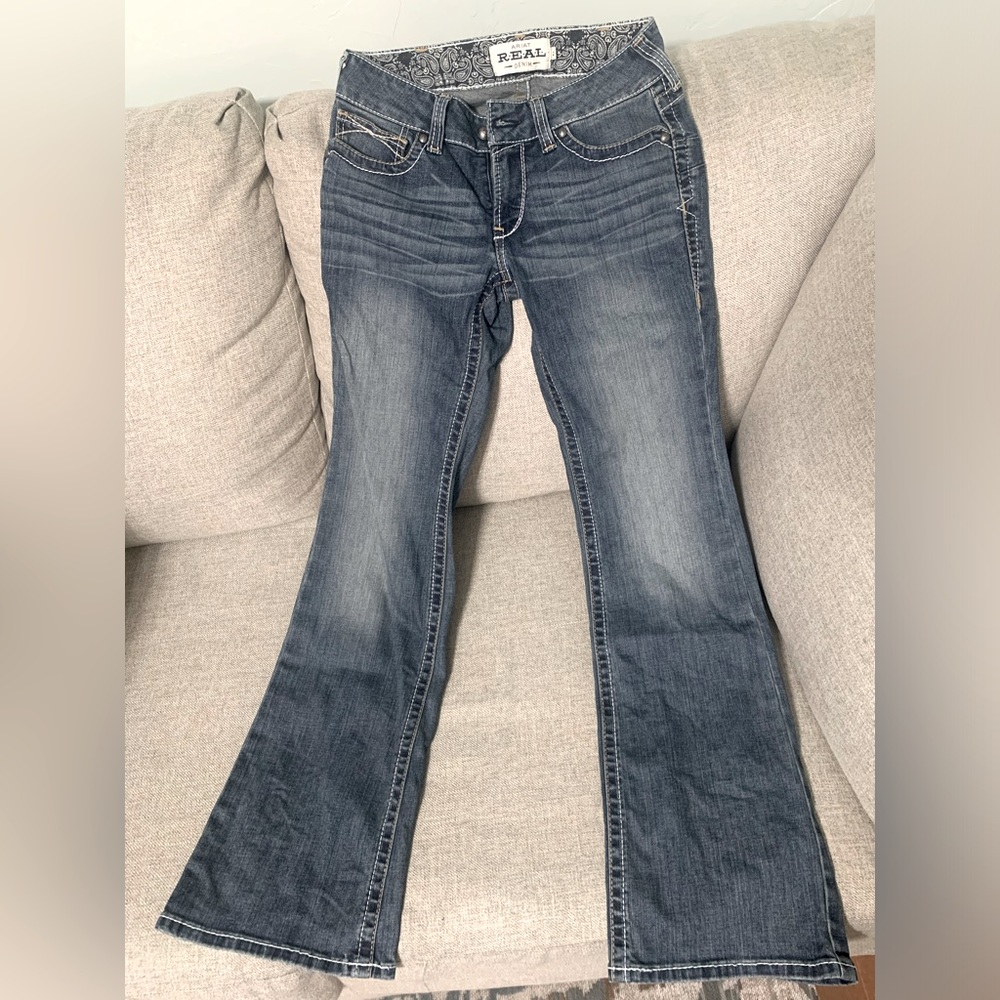NEW Ariat mid-rise Bootcut Jeans 26 NWOT